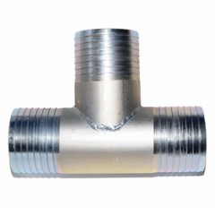 Тройники елочка оцинкованные